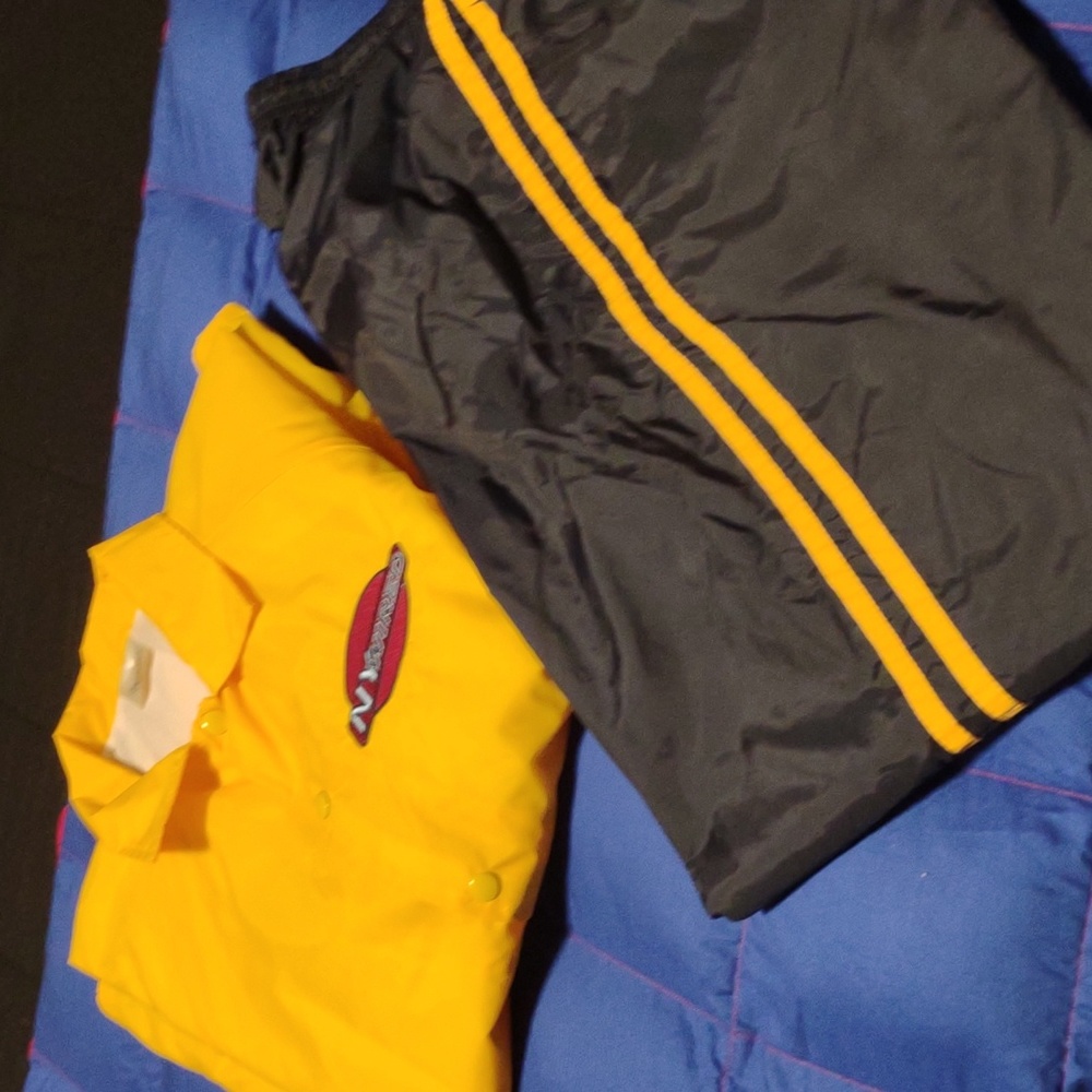 Waterproof lined jogging suit